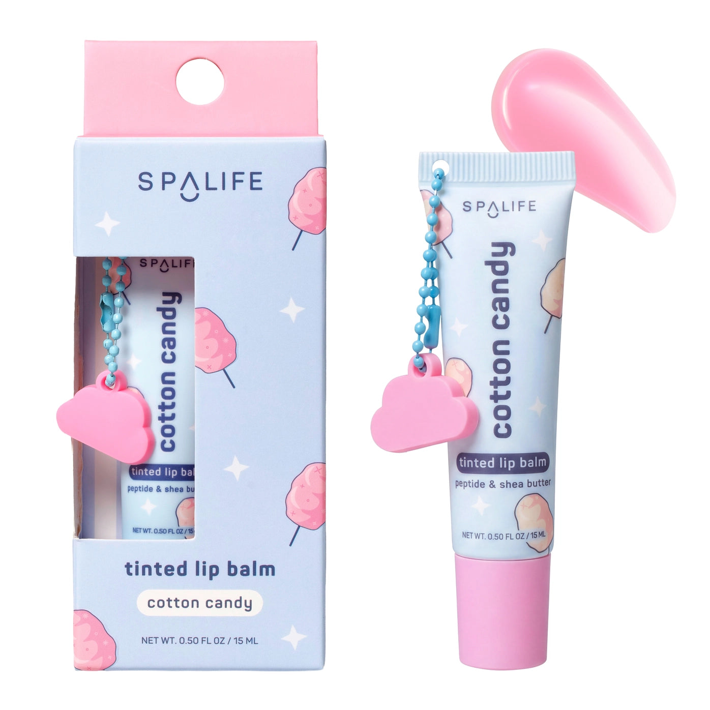Cotton Candy Tinted Lip Balm Serenity healing gifts